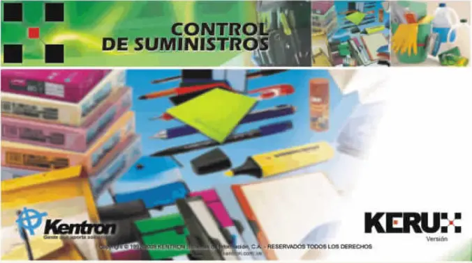 control de suministros